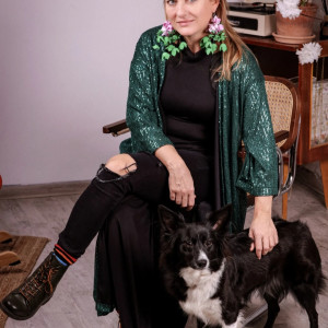 Kolczyki kwiaty leciutkie