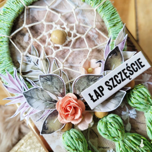 Kartka okolicznościowa z łapaczem snów