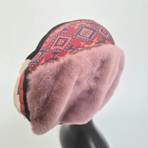 Czapka patchworkowa Smerfetka a1