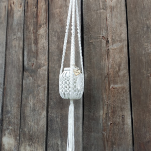 Wiszący lampion w stylu Boho