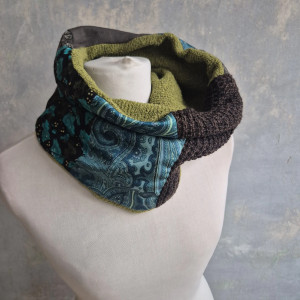 Komin patchworkowy  kolorowy