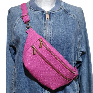 Nerka z eko skóry tłoczonej