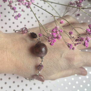 Bransoletka minimalistyczna etno