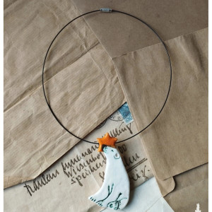 Naszyjnik z misiem polarnym