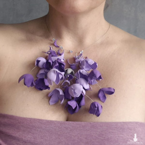 Naszyjnik boho kwiatowy