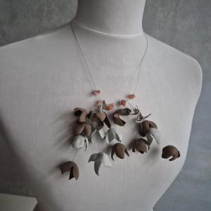 Naszyjnik boho kwiatowy