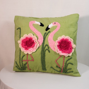 Poduszka Zakochane Flamingi