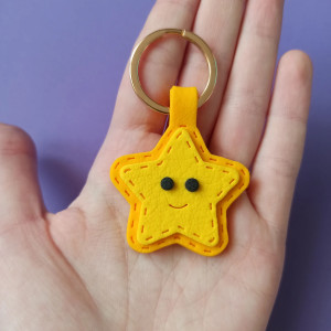 Brelok w kształcie gwiazdki