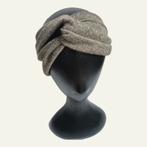 Brokatowa paska turbanowa