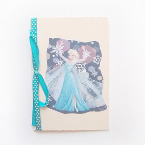 świąteczne kartki dla dzieci, pastelowa kartka dla dziewczynki, Kraina Lodu kartki, bajkowe kartki na Boże Narodzenie, Elsa kartka, Frozen kartki, fajne kartki na różne okazje, zima kartka
