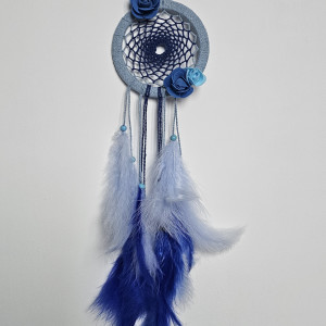 Łapacz snów błękitno-granatowy