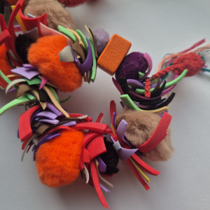 Kolczyki  lub klipsy koła szaleństwo