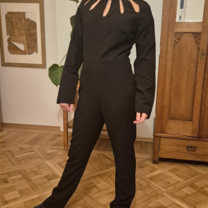 czarny kombinezon 36