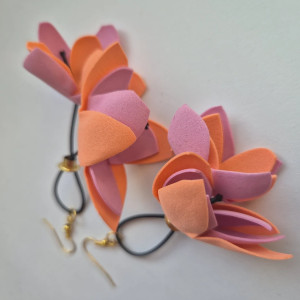 Kolczyki kwiaty leciutkie