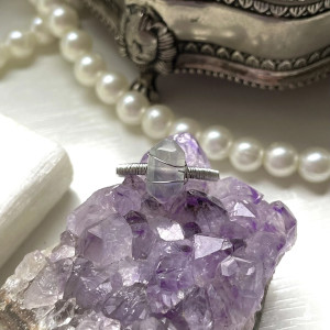 pierścionek regulowany FLUORYT,  grot, stal chirurgiczna