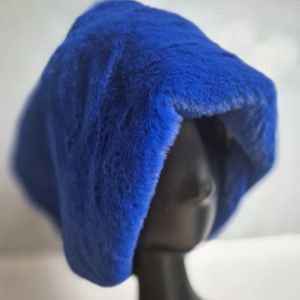 Futrzana  sztuczne futro cgabrowa czapka