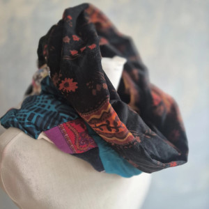 Komin patchworkowy  kolorowy