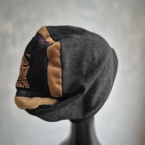 Czapka codzienna czarna