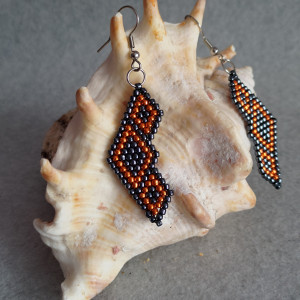 Geometryczne kolczyki