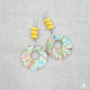 6026 długie, duże kolczyki