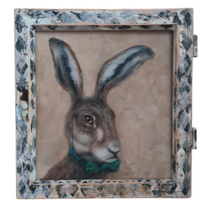 Obraz olejny Zając