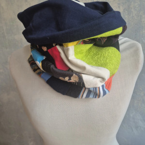 Komin patchworkowy  kolorowy