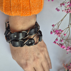 Bransoletka ze skóry vinted