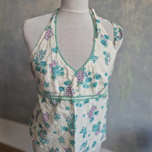 Bawełniany Top bez pleców