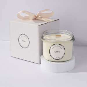 Wiśnia świeca sojowa