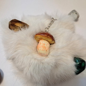 breloczek grzybek maślaczek