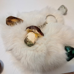 breloczek grzybek podgrzybek