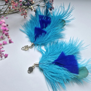 klipsy pióra leciutkie