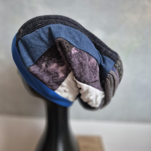 Czapka patchwork codzienna a1