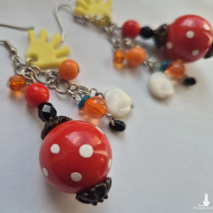 Kolczyki kolorowe lekkie