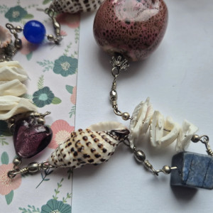 Naszyjnik boho kolorowy