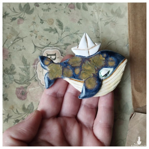 Wieloryb w czapeczce