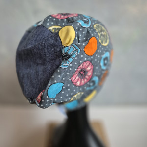 Czapka kolorowa krótka