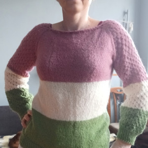 Sweter Trzy kolory