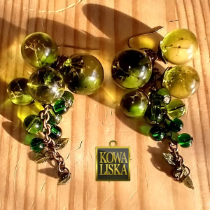 Soczyste - kolczyki z żywicy