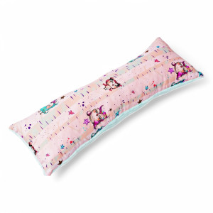 Poduszka wałek zagłówek ochraniacz podłużna poduszka sowy