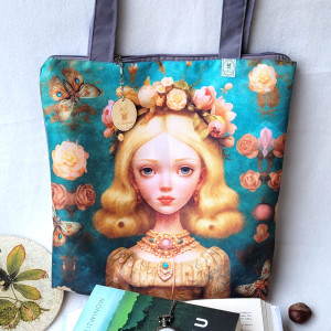 Torebka z tk. wodoodpornej: kolekcja kobieca (jasnowłosa)