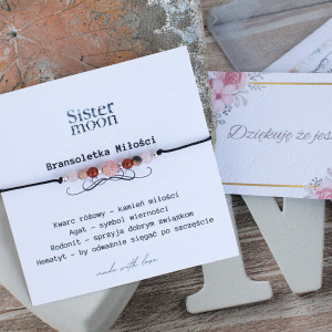 Prezent dla Niej Bransoletka Miłości