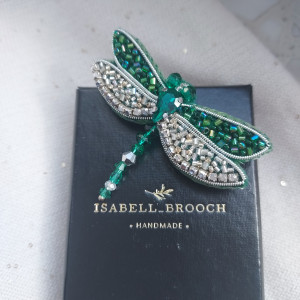 Urocza broszka ważka