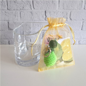 Brelok na szydełku Limonka Cała