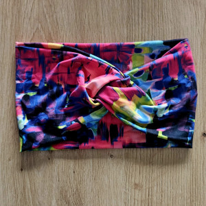 Opaska na włosy Kolorowa uciągliwa na co dzień i ćwiczeń