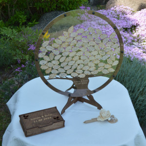 Księga gości księga weselna, Księga weselna w kszktalcie drzewa