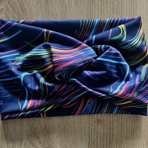 Opaska na włosy Kolorowa uciągliwa na co dzień i ćwiczeń