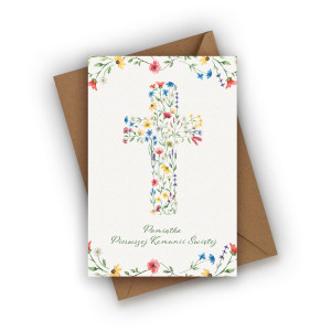 Kartka z okazji Komunii Świętej- Pamiątka Pierwszej Komunii Świętej