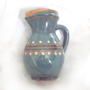 vintage ceramika, prl ceramika,  prl dzbanuszek z ceramiki, ceramiczny dzbanek, kamionkowy wazonik, retro wazonik z kamionki, vintage ceramika z kamionki