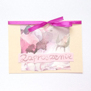 uniwersalne zaproszenia, ogólne zaproszenie, zaproszenia bez tekstu, zaproszenie na imprezę, puste zaproszenia, pastelowe zaproszenia na różne okazje, wieczór panieński pudrowe zaproszenie